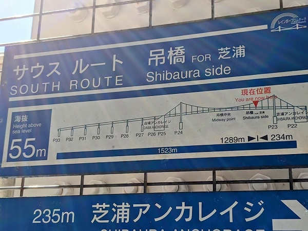 なっちゃんのにこにこブログ　レインボーブリッジ遊歩道