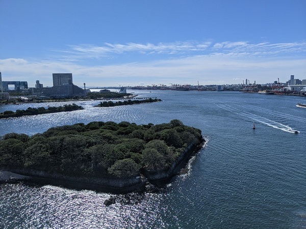 なっちゃんのにこにこブログ　レインボーブリッジ遊歩道