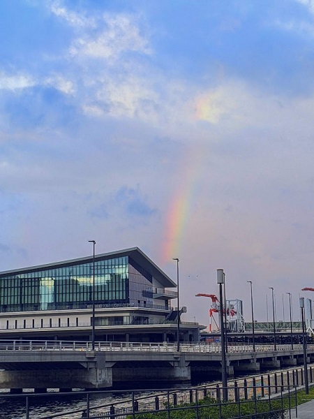 なっちゃんのにこにこブログ 虹