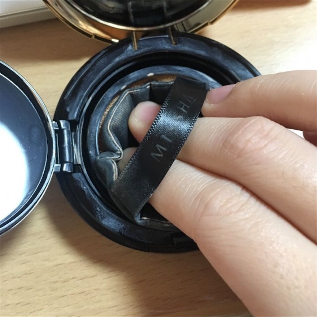 ミシャのクッションファンデの詰め替えを買う前にひっくり返そう むきだしのことば ワーママえむのブログ