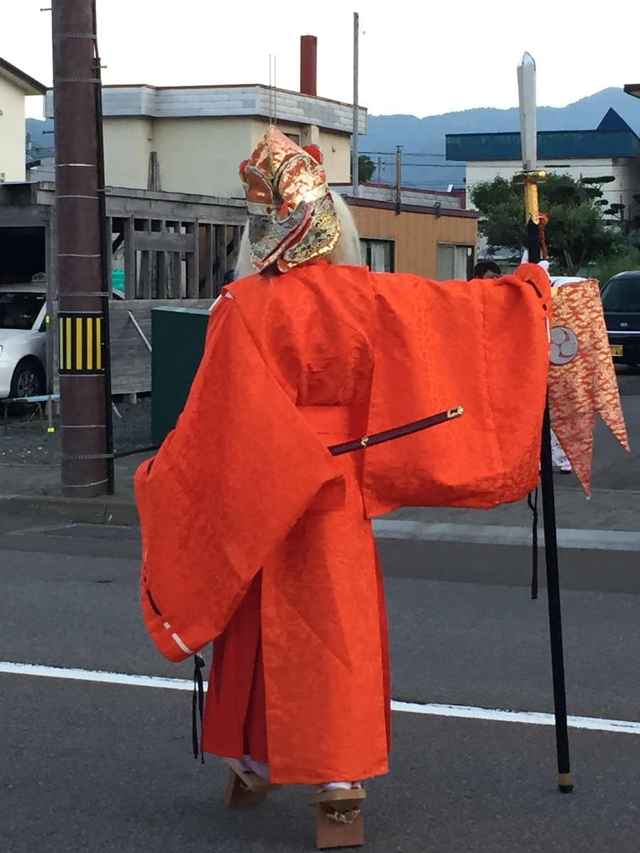 美国神社 火祭りで天狗が獅子が火を渡る - My life! after diagnosed
