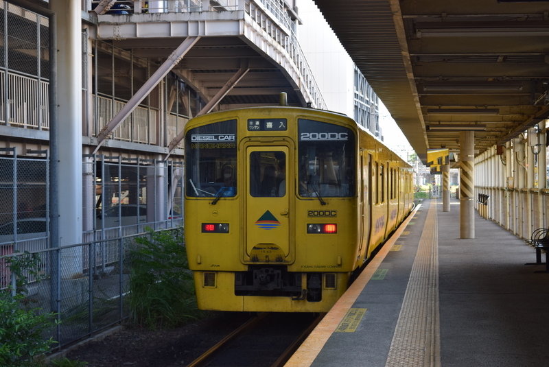 鹿児島と熊本へ（2022年9月）その3 三角線に乗る - memo-memo
