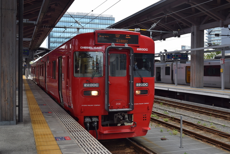 鹿児島と熊本へ（2022年9月）その3 三角線に乗る - memo-memo