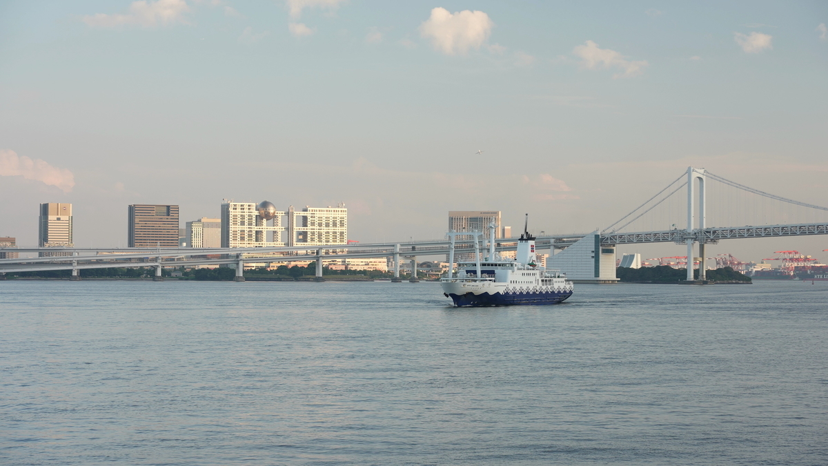 22 09 03 船活 東京竹芝桟橋 週末はあの場所へ帰ろう