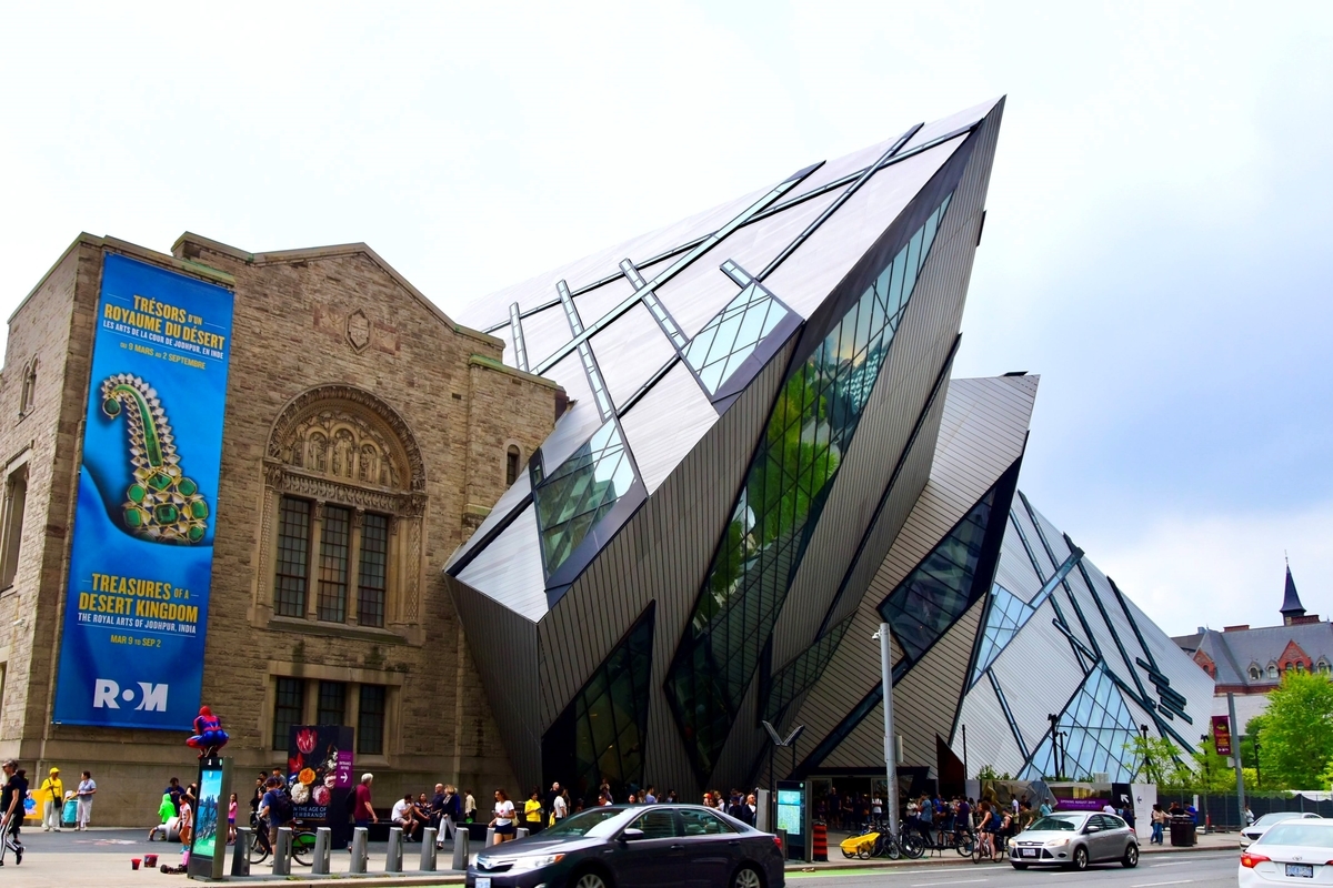 ロイヤルオンタリオ博物館,外観