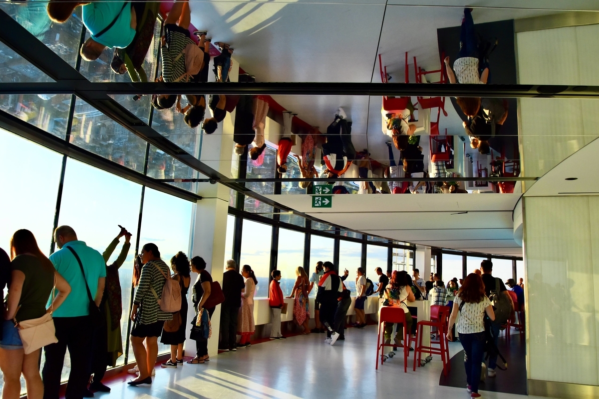 トロント,CNタワー,展望台