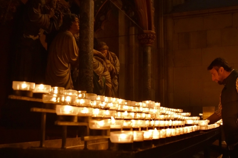 ドイツ,ケルン,ケルン大聖堂,キャンドル