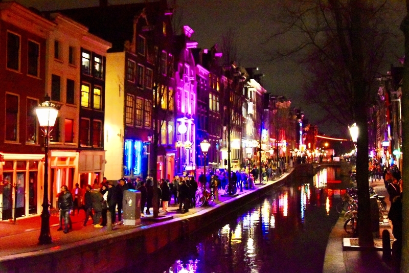 オランダ,アムステルダム,飾り窓