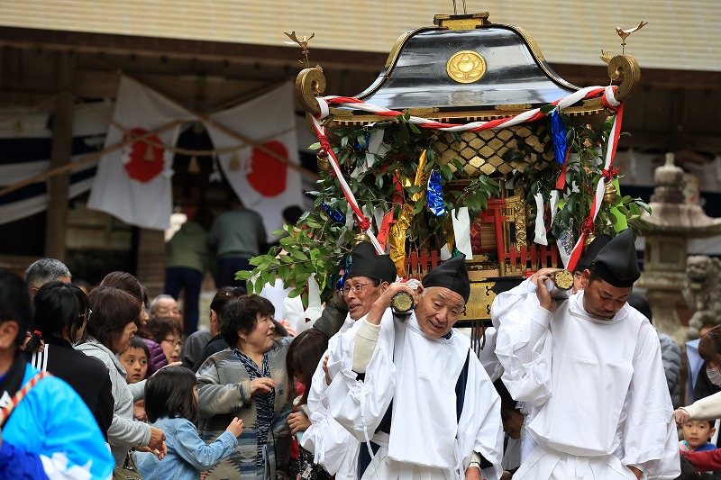 もうすぐこの季節がやってくる=上之保・八幡神社の先谷祭りで