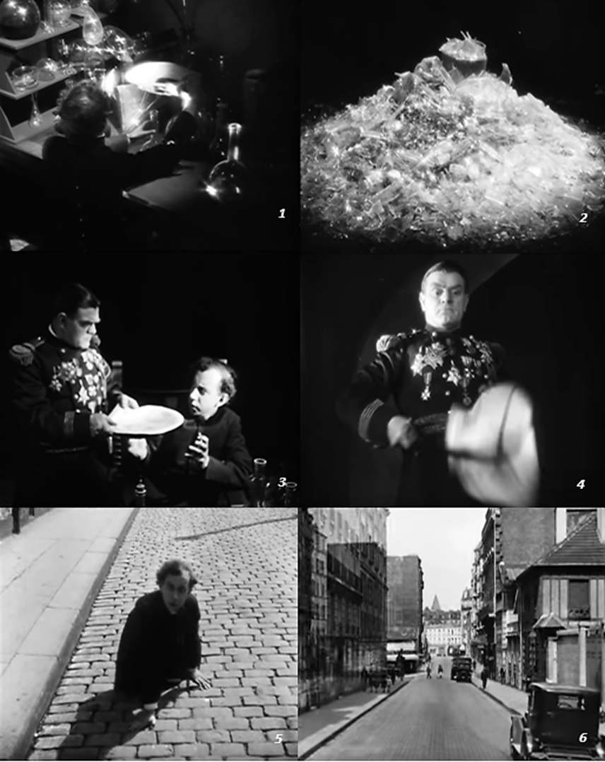 Think Film Core 〉 ..... on Germaine Dulac's film 『 The Seashell and the  Clergyman / La Coquille et le clergyman ( 1928 ) 』〈２〉 - Constructing the  Private language in which Thought is sharpened., image size:856x1078