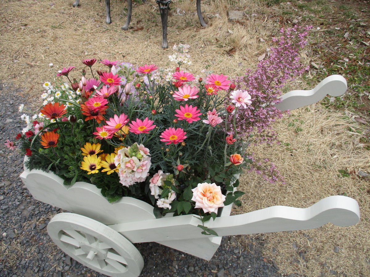 花車を作りました ❣❣ - まつこの庭