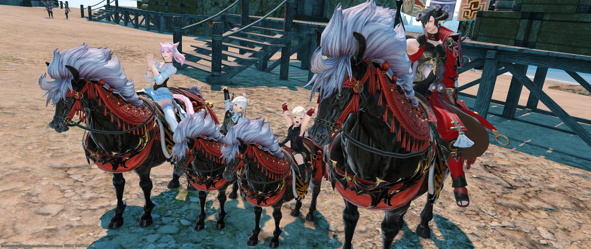 Ff14 アメノミハシラ4回踏破で絶地マウントへ へんじがない ただの引きこもりのようだ