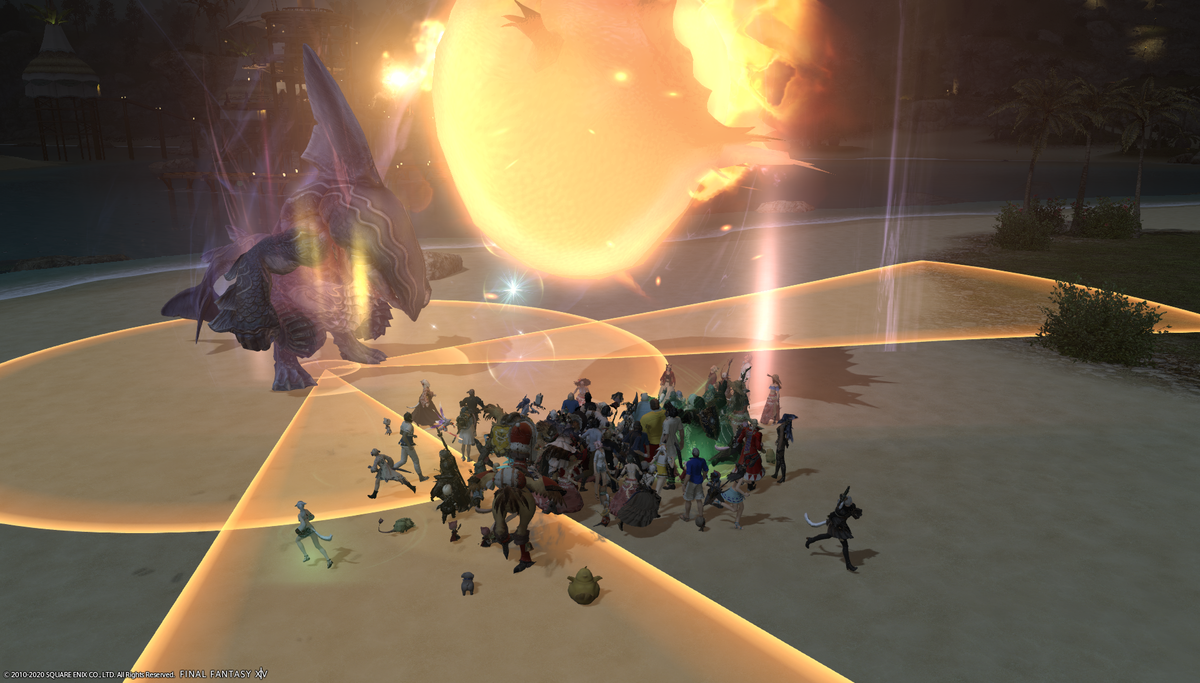 Ff14 ようこそ紅蓮祭2020 そしてさようならアスレチック へんじがない ただの引きこもりのようだ