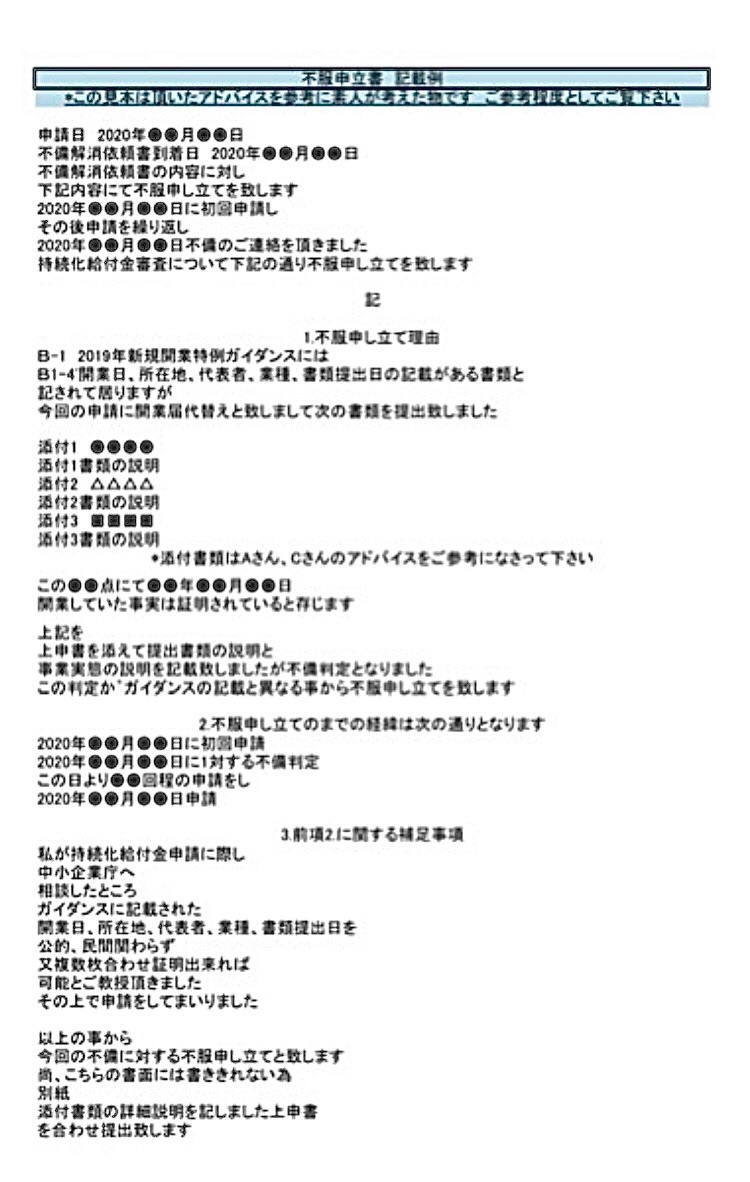 ない 持続 届 給付 金 化 開業