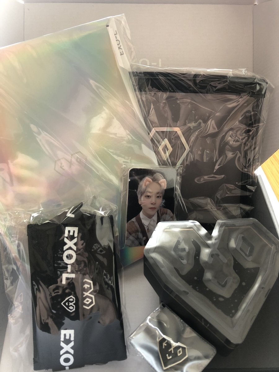 FC EXO ウェルカムキット ACE トレカ 韓国 EXO-L ポストカード ace