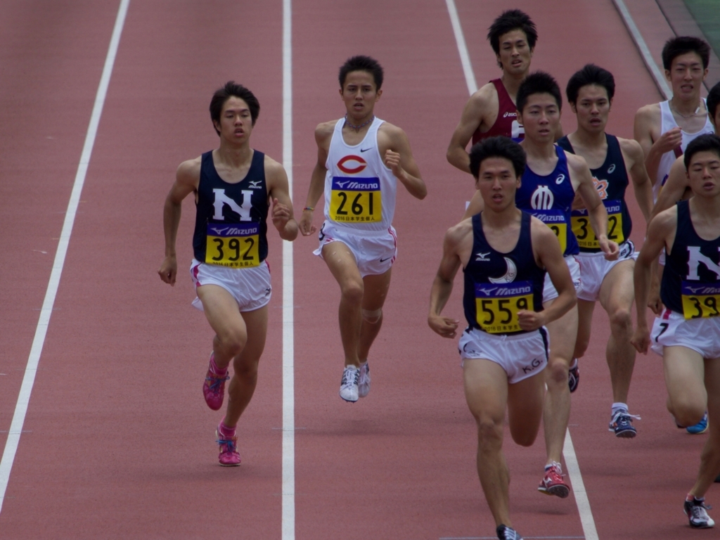 16日本学生陸上競技個人選手権大会 1500m 800m 試合結果 駅伝狂の詩