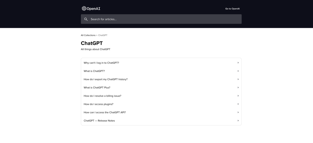 chatgpt-ui-help-page