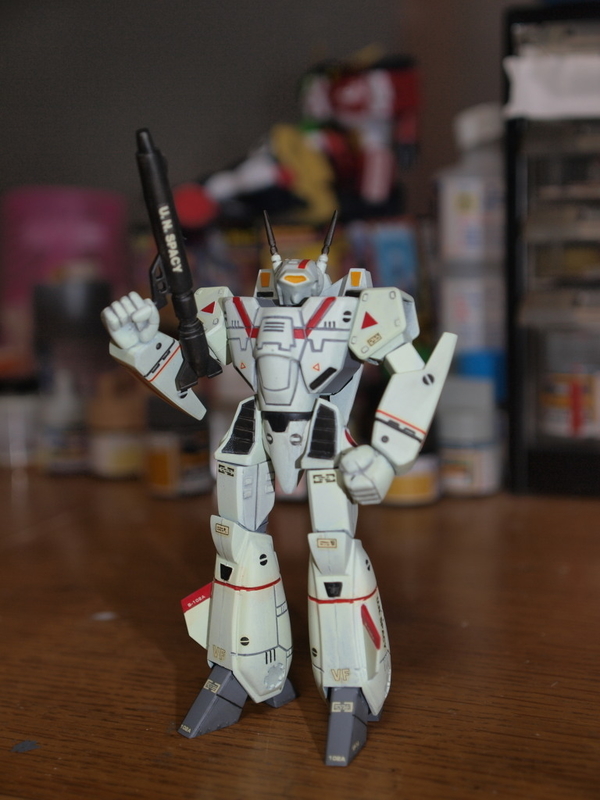 完成、1／100バルキリー・旧キット - 日々是淡々2