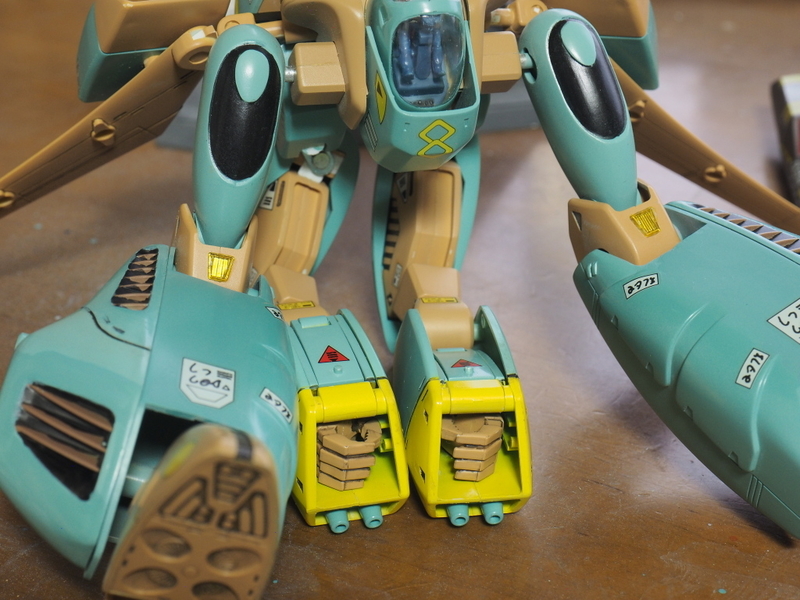 完成しました～、イマイ1/40可変オーガス・オルソンスペシャル