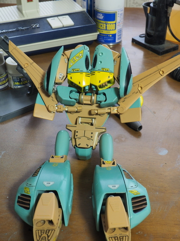 完成しました～、イマイ1/40可変オーガス・オルソンスペシャル