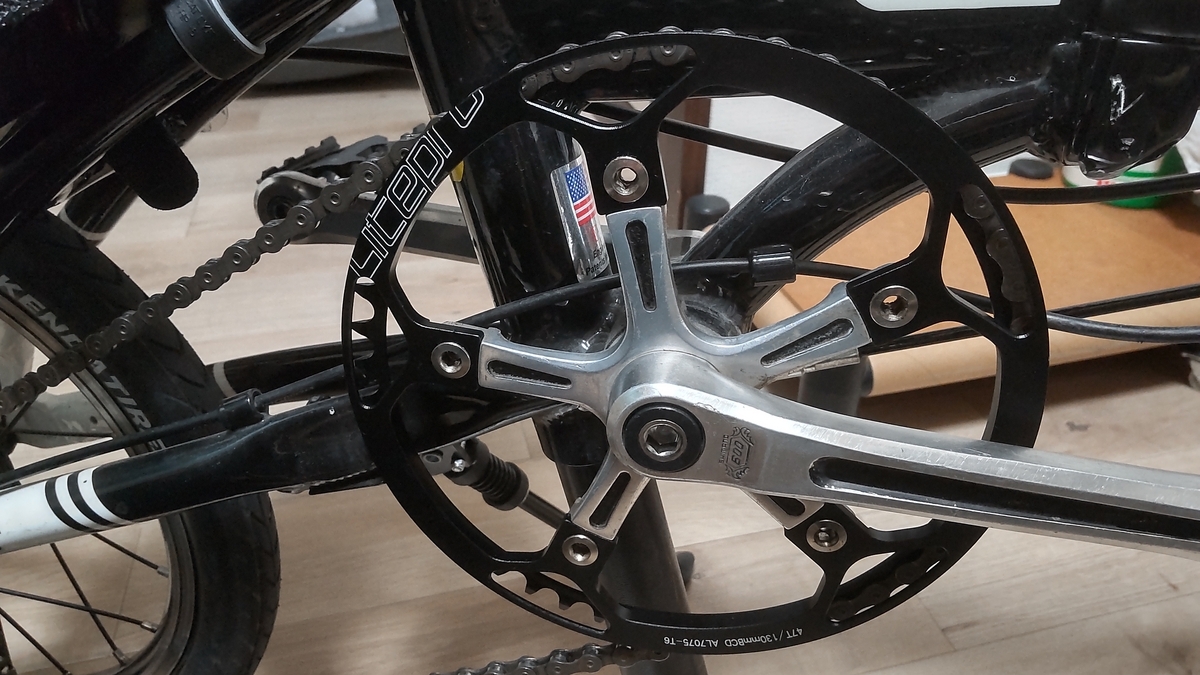 DAHON K3 チェーンリング交換 - 自転車女子の覚え書き