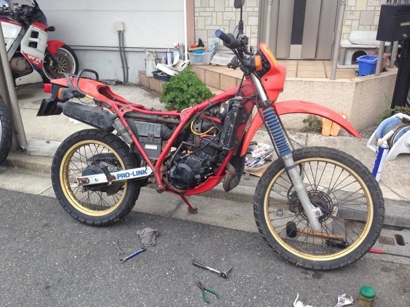 MTX200Rレストア - No Wheels,No Life MTX200Rレストア - No Wheels,No Life