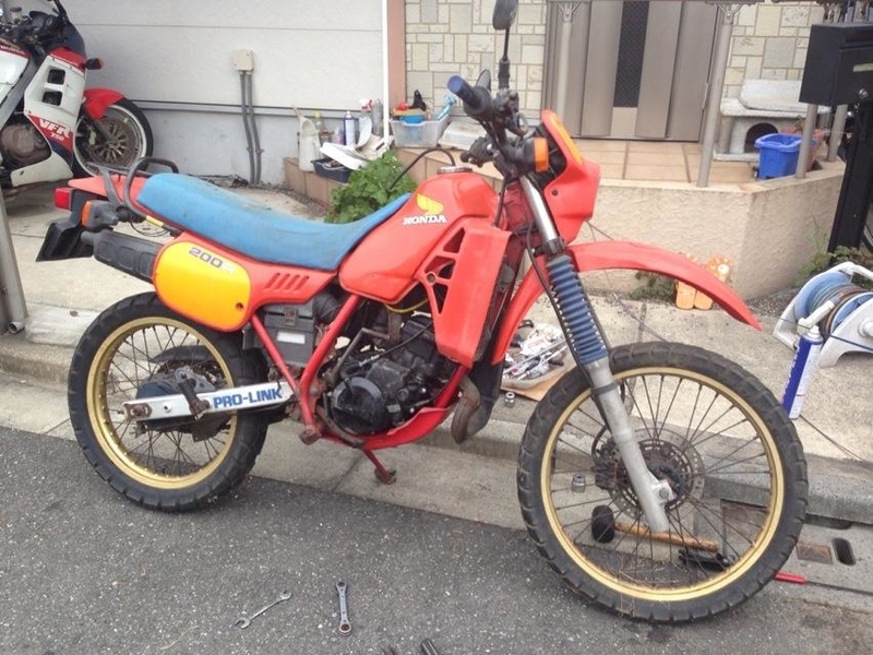 MTX200Rレストア - No Wheels,No Life