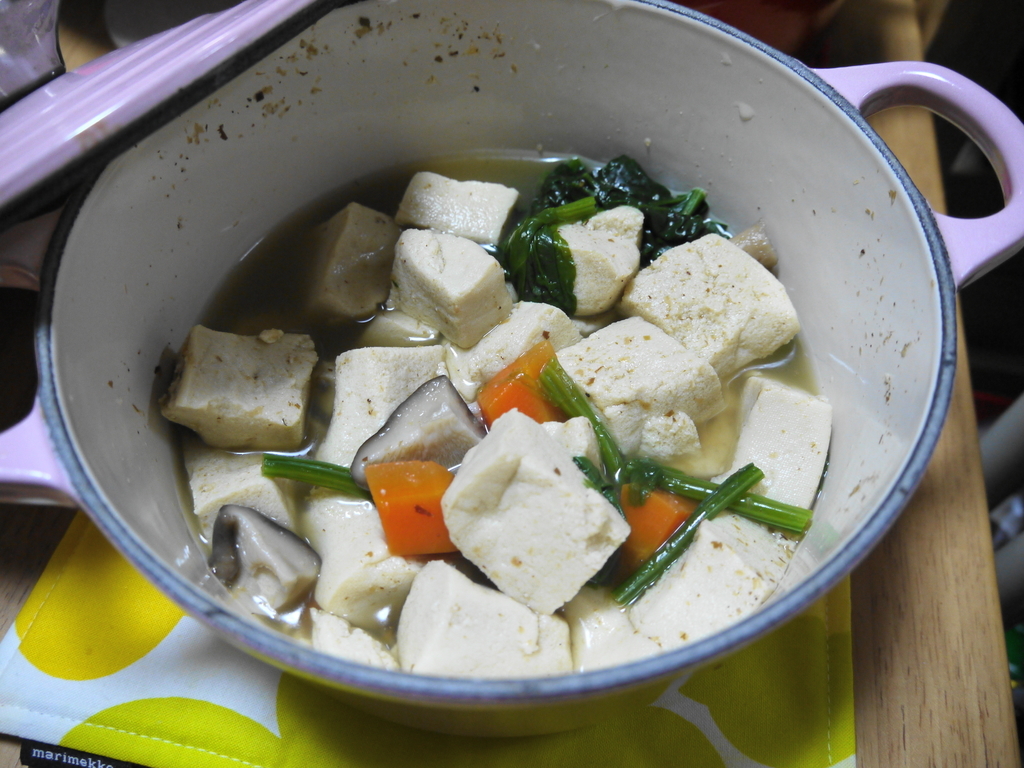 茅乃舎だし 高野豆腐の煮物