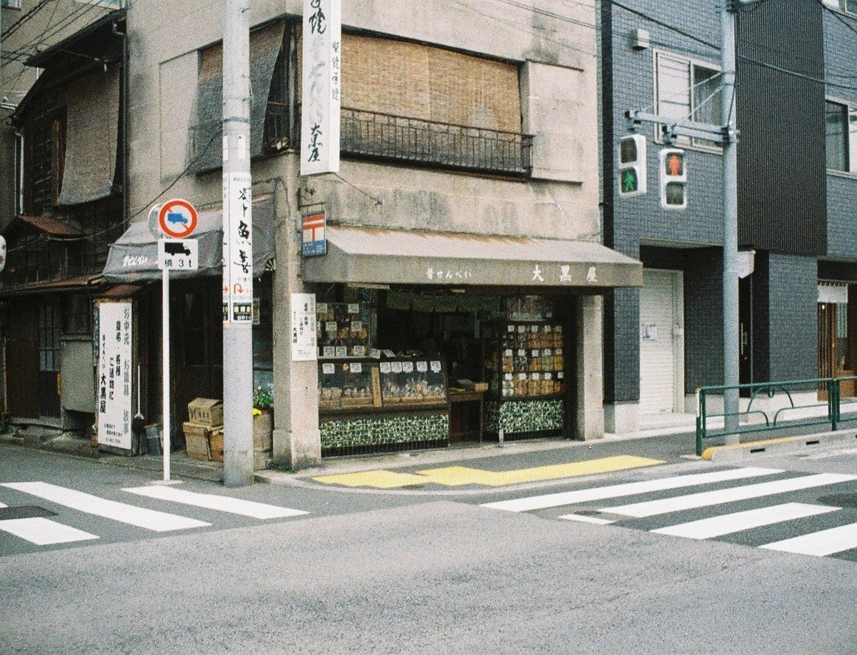 【ハローキティカメラ フラッシュAW】【フィルム写真】谷根千付近