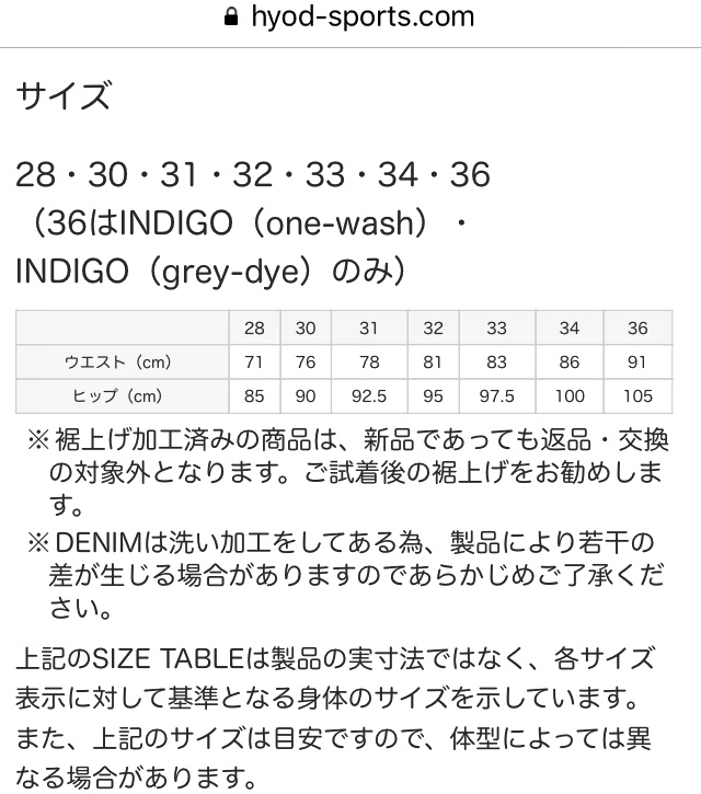 Hyod ライダースパンツ　デニム　30インチ76センチ HYODのバイク用デニム 30インチ 76センチ HYOD ライダーズパンツ Hyod