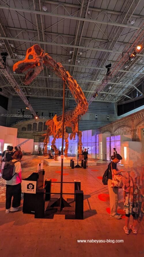 パタゴティタン(巨大恐竜展2024)