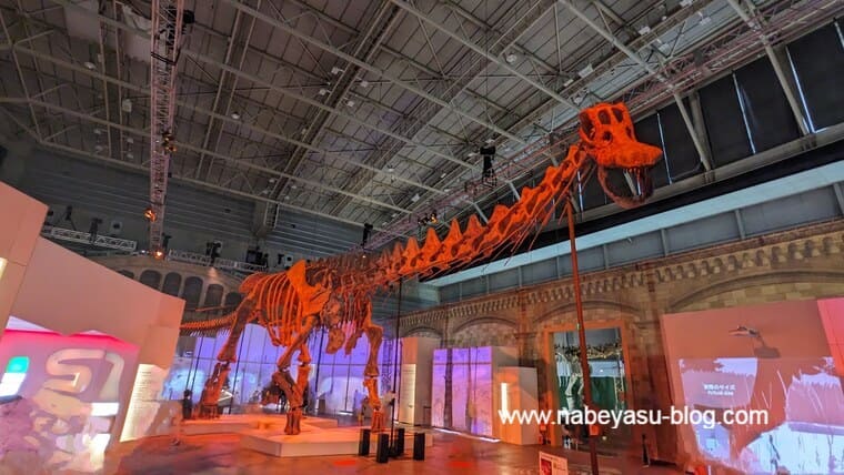 パタゴティタン（巨大恐竜展2024）