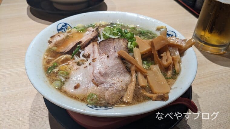 藤一番 グアムアカンタモール前店の醬油ラーメン
