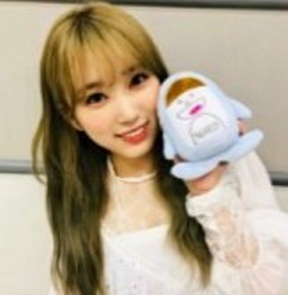 IZ*ONE 矢吹奈子 NAKO マスコット ぬいぐるみ ファンクラブ特典 IZ*ONE「年会員特典 なこペンギン ぬいぐるみお渡し会」当選