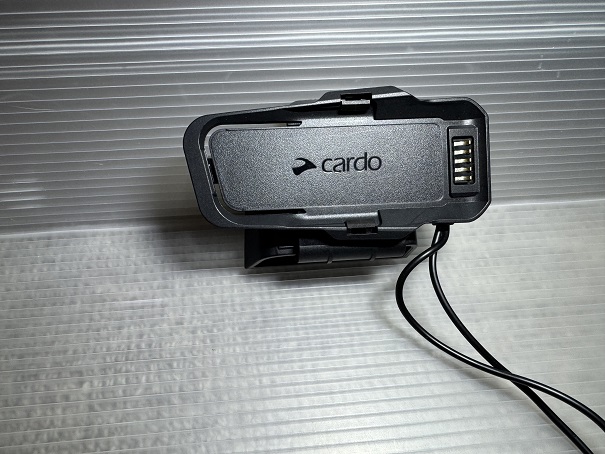 Cardo PACKTALK EDGE をSHOEI Z-8 に取り付け - S1000XRと共に