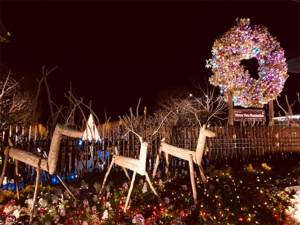 昭和記念公園 イルミネーション