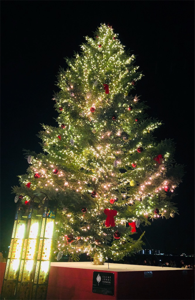 横浜赤レンガ倉庫　クリスマスツリー