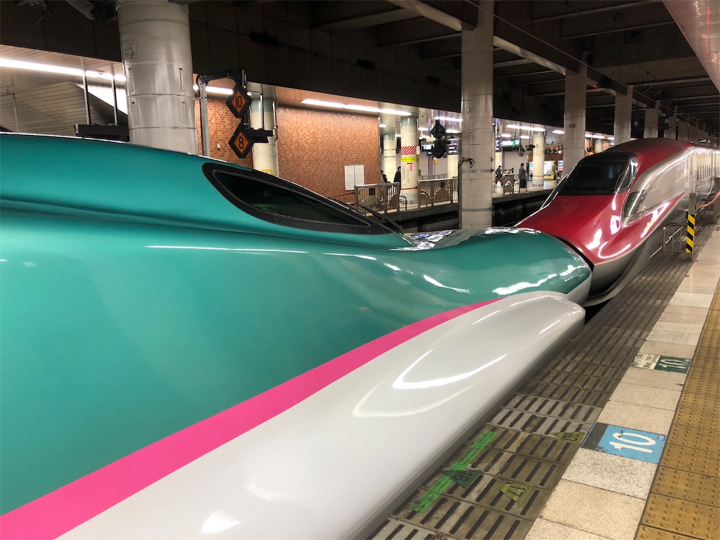 はやぶさ こまち 連結車両