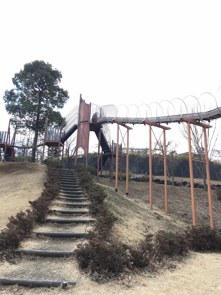 小田原こどもの森公園わんぱくらんど　滑り台