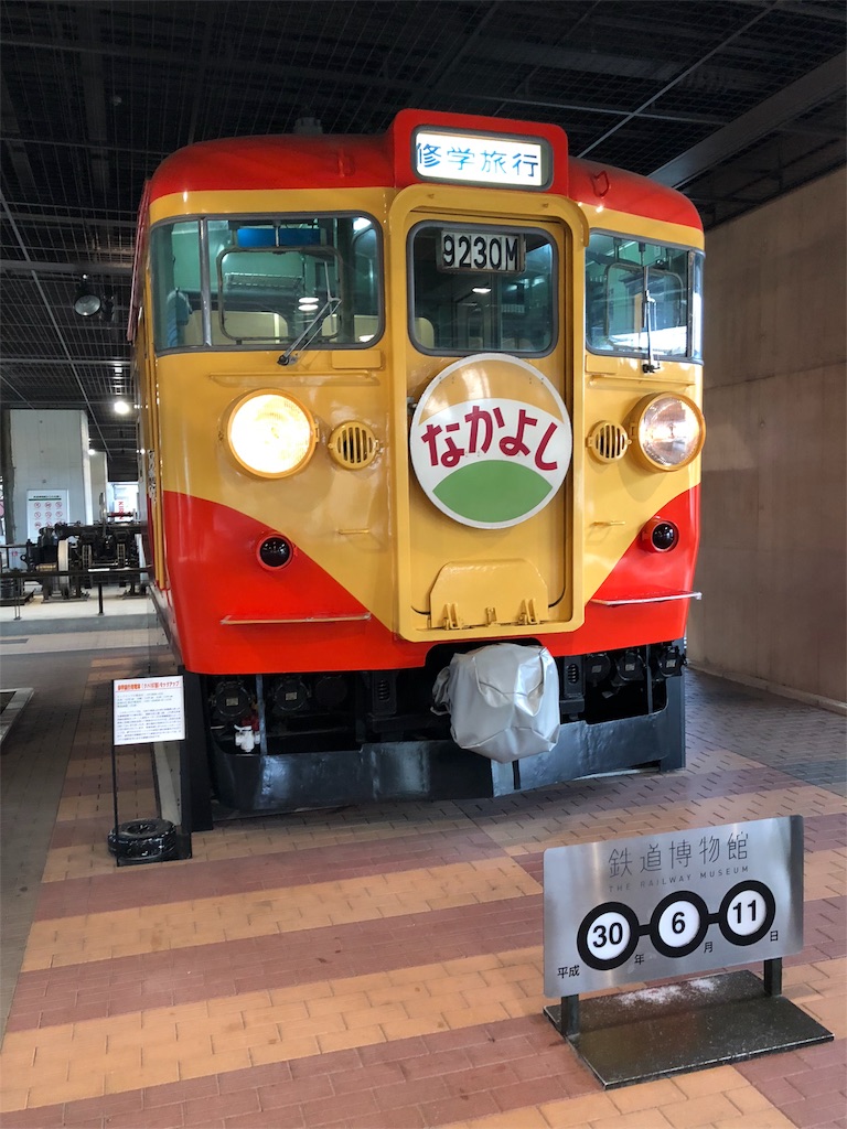 鉄道博物館　記念撮影