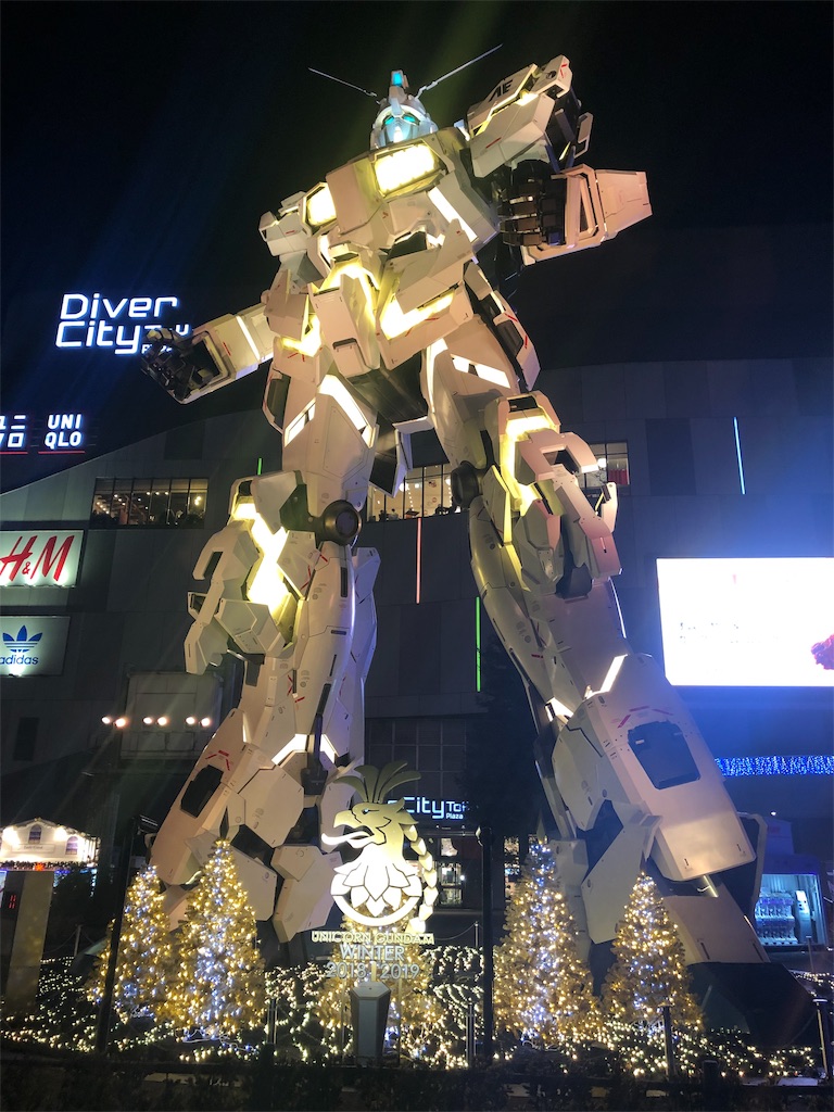 お台場で 実物大 ユニコーンガンダム を見て来た感想と変形時間まとめ Naga Agoshima Life