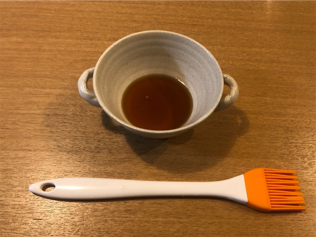 クロワッサン　メープルシロップ