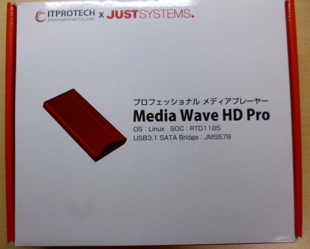 ITPRPTECH Media Wave HD Pro RED のレビュー - ..たれろぐ..