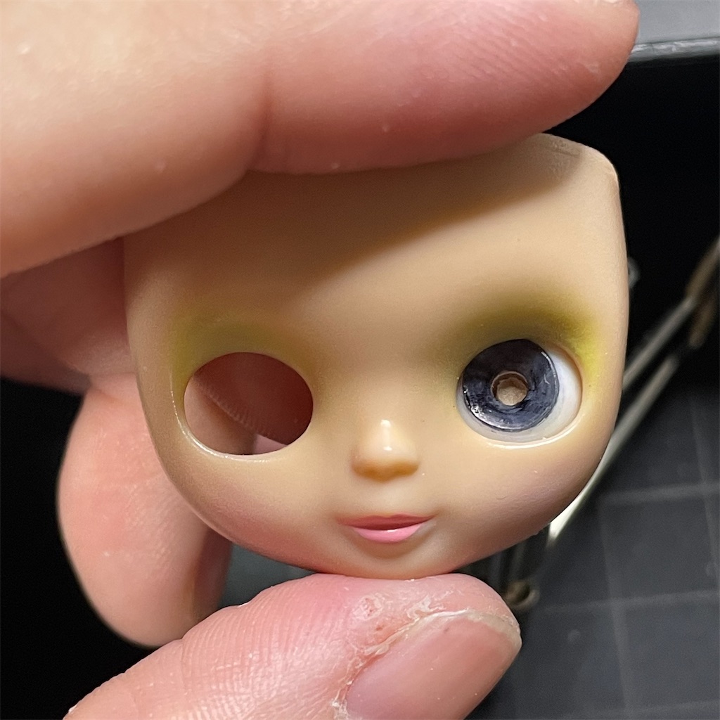 プチブライス用のドールアイを作る【原型〜型取り編】 - Whatever!