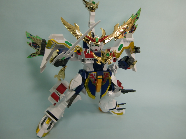 SDガンダムBB戦士 輝羅鋼極彩 153 超機動大将軍 BB戦士153 超機動大将軍 綺羅鋼極彩 レビュー : 黒守暴穏島
