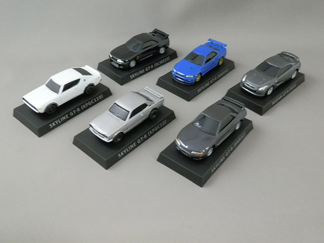★GT-R 歴代名車コレクション（全６種）ケース付き★ GT-R歴代名車コレクションをセットでプレゼント | autosport web