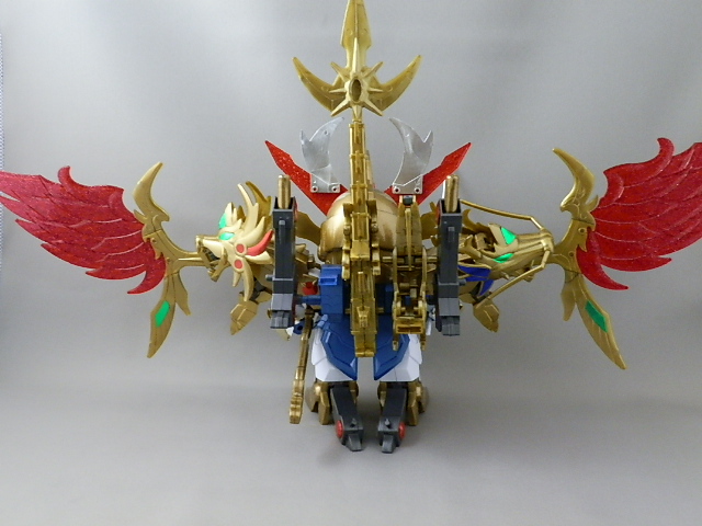 【当時物】BB戦士 輝神大将軍 獅龍凰パーツ BB戦士 輝神大将軍 獅龍凰: ちょっと作りすぎただけなんだからね
