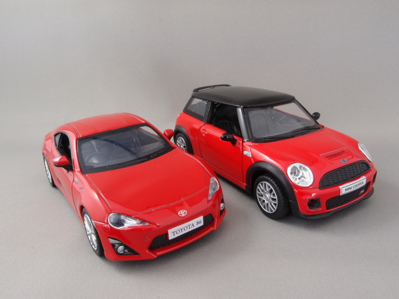 1/32 ダイキャストカー プレイキャスト ミニクーパーJCW - 手取り13万