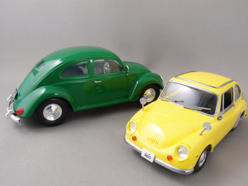 車　おもちゃ　ビートル1　緑 1/32 VWビートル - 手取り13万だけどFDとか玩具とか