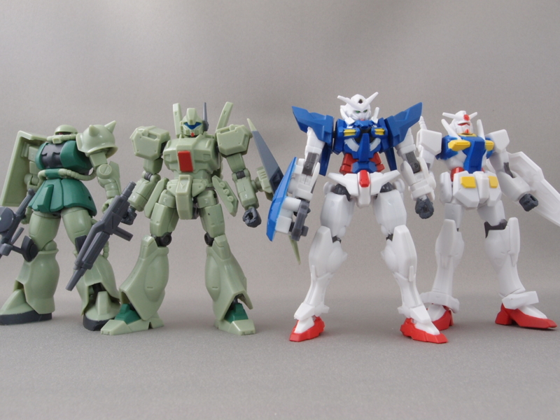 ガンダム　アサルトキングダム5　まとめ　エクシア　Oガンダム　ジェガン　ザクII ガンダム アサルトキングダム5 まとめ エクシア Oガンダム